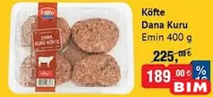 EMİN KÖFTE DANA KURU 400 G